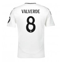 Real Madrid Federico Valverde #8 Replica Home Shirt 2024-25 Short Sleeve